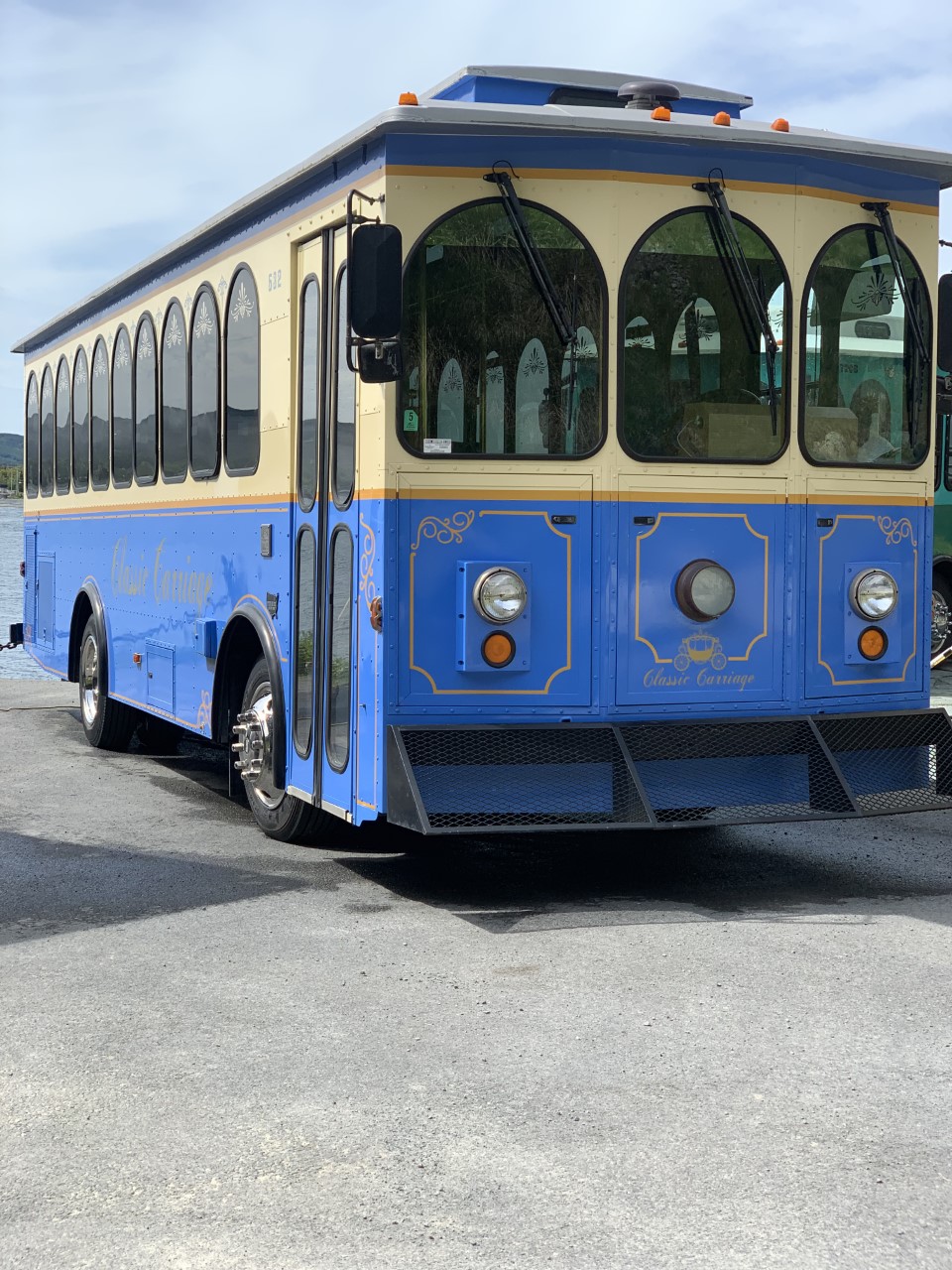 Classic Carriage Trolley, Vintage Newfoundland Tours, St. Johns trolley bus