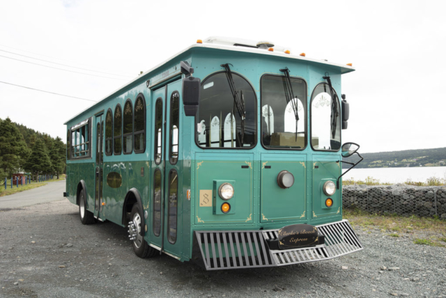 Classic Carriage Trolley, Vintage Newfoundland Tours, St. John's trolley bus